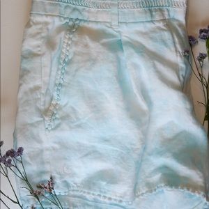 Blue Tie Dye Shorts!
